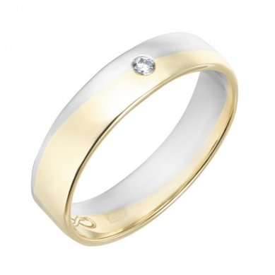 Обручальное кольцо R01-WED-00021-М13343 - Ювелирный бренд Московский ювелирный завод